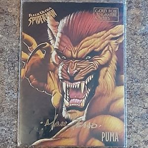 Fleer Ultra Spider-Man Gold Foil Signature Series
